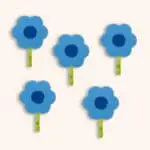 Set de 5 Ventouses Flower Power S - Kochblume