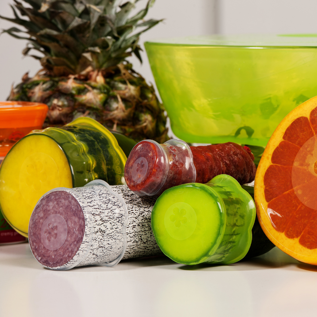 Set couvercles fraîcheurs en silicone - Kochblume – Image 4