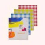 Pack Éco Nettoyage 4 Chiffons Polyvalents 40x40cm Le Petit René