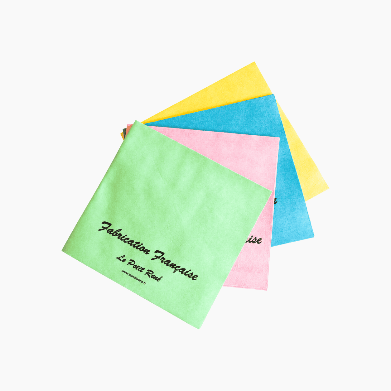 SET Entretien Lavettes Multi-usages 40 x 40 cm Le Petit René